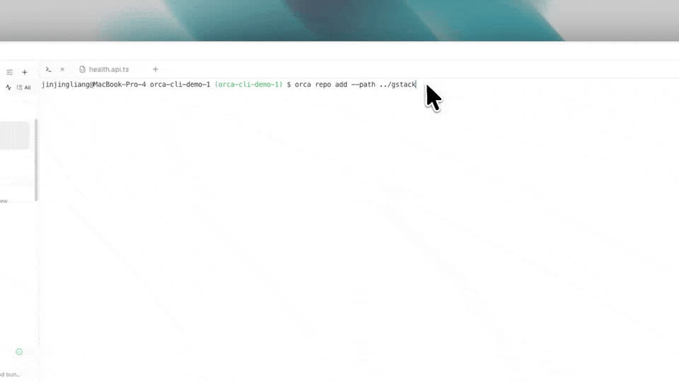 Orca CLI